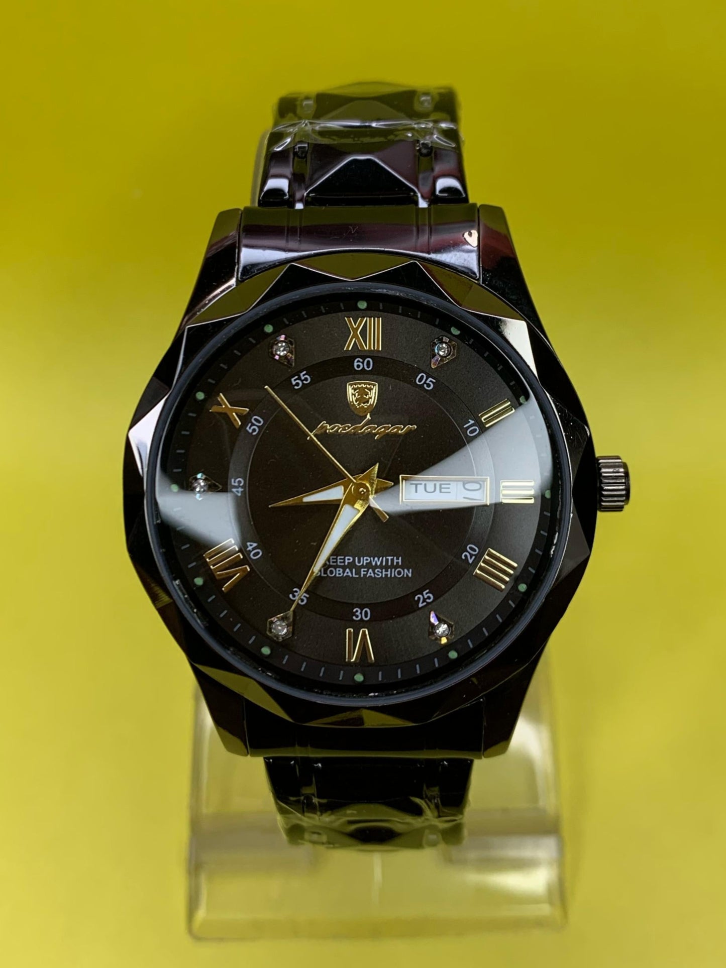 Onyx Dial Watch