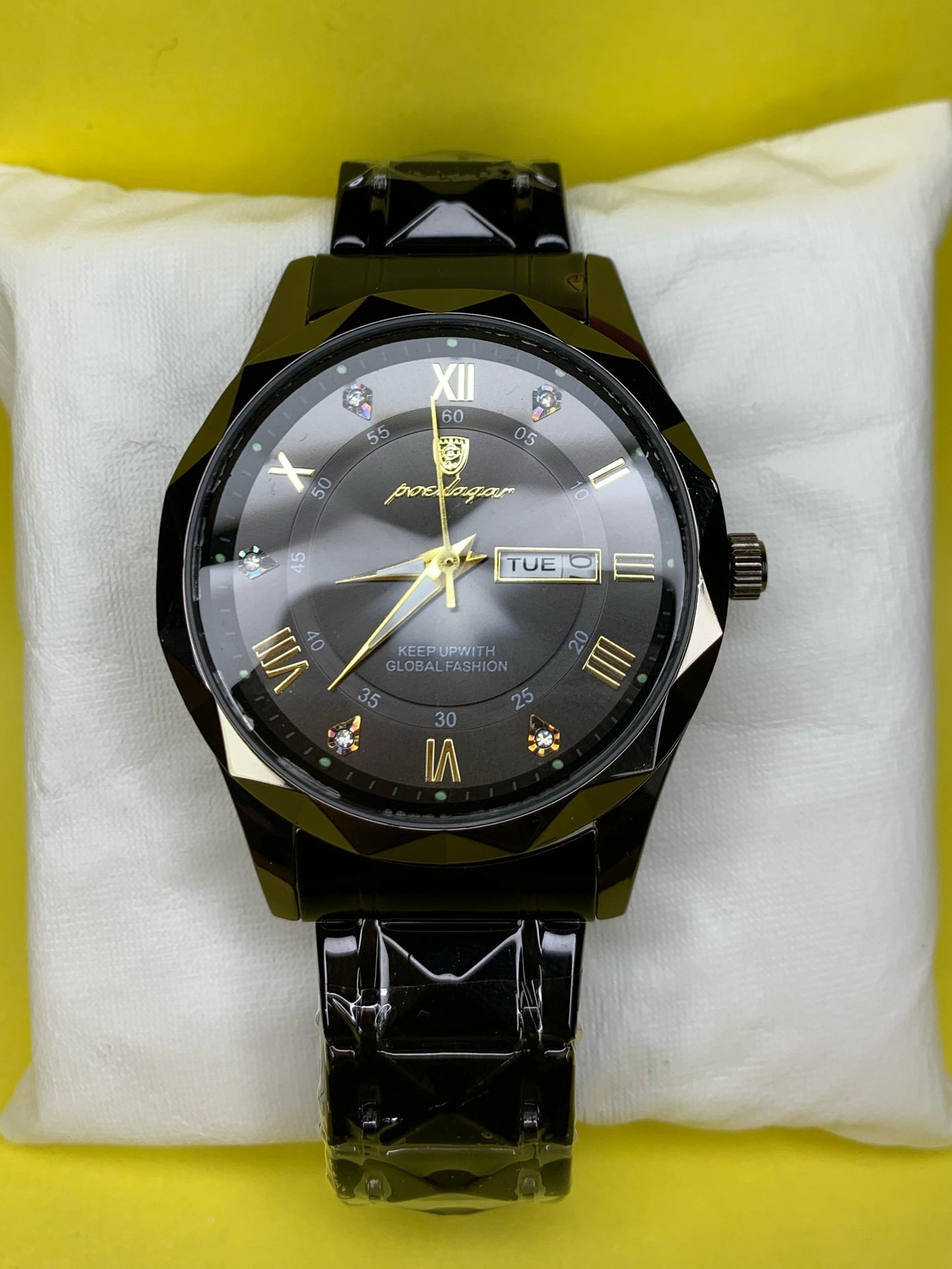 Onyx Dial Watch