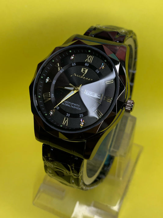 Onyx Dial Watch